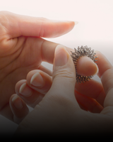 Finger massage ring