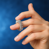 Finger massage ring