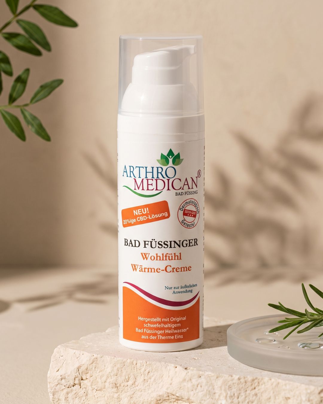 Bad Füssinger heat cream with devil's claw – extra strong